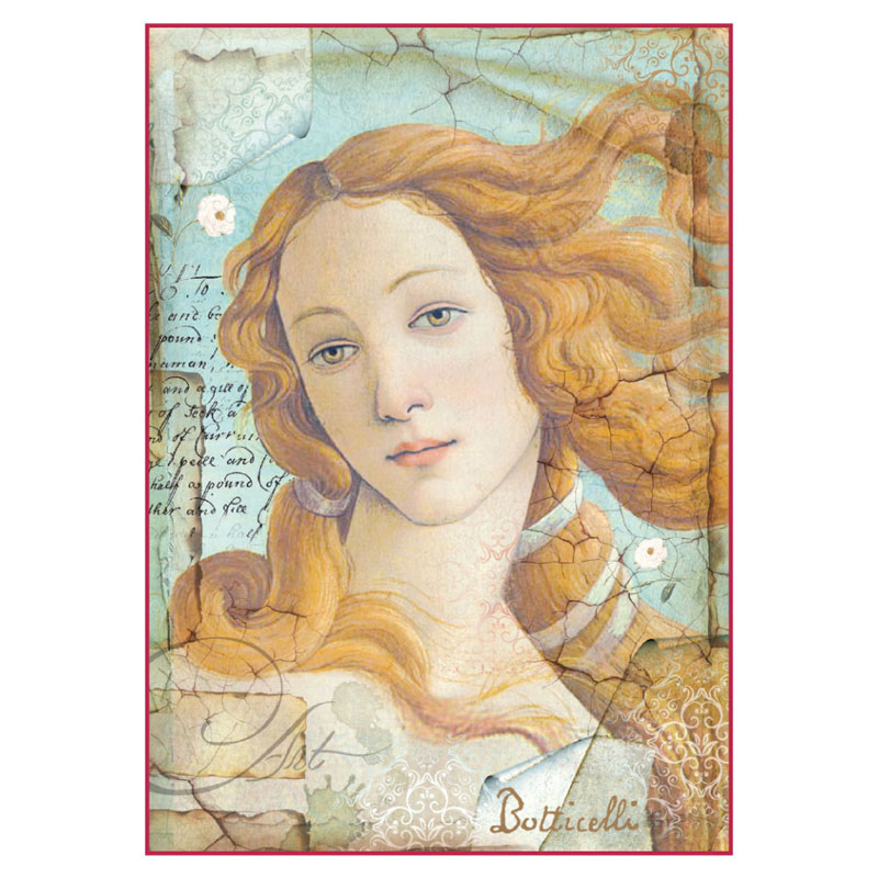 Рисовая бумага для декупажа Венера Ботичелли Stamperia